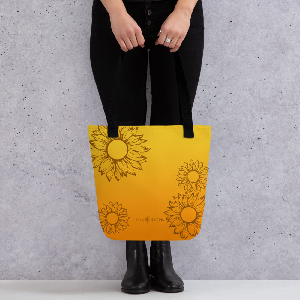 Sunflower Tote Bag
