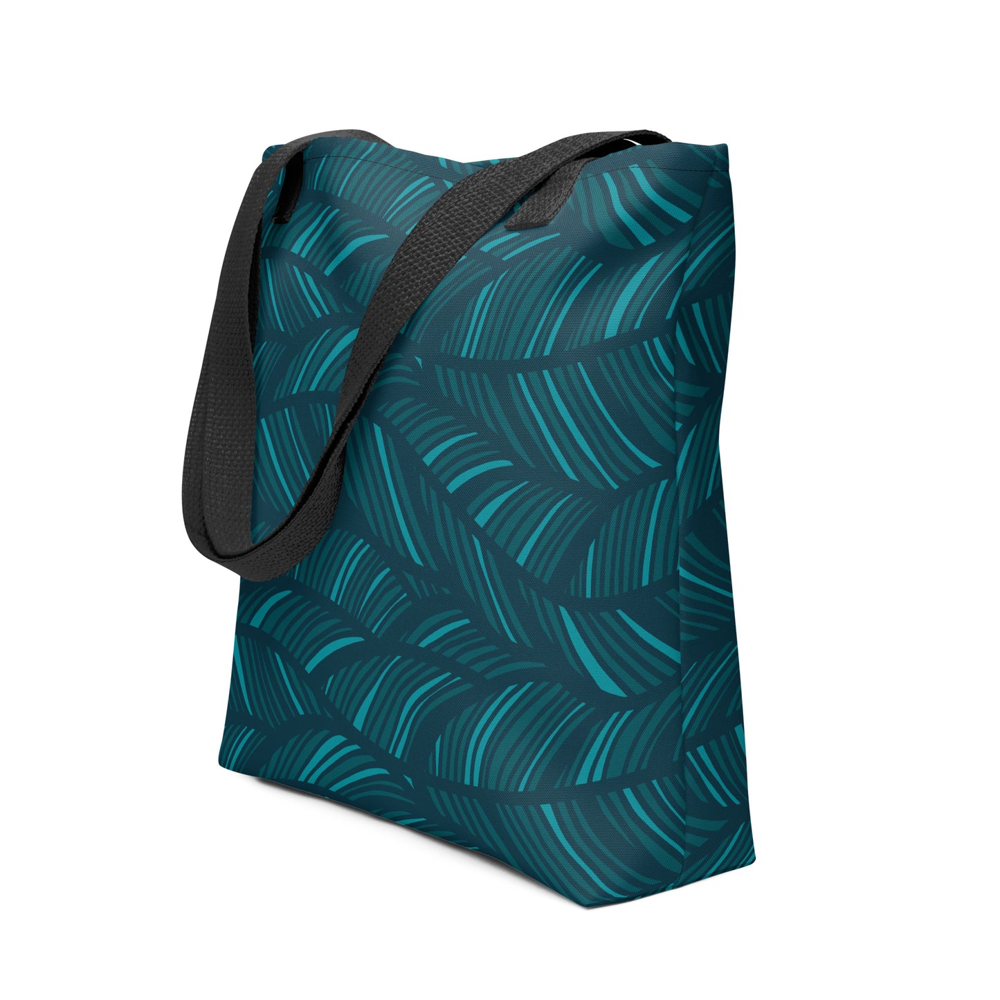 Dark Palm Tote Bag