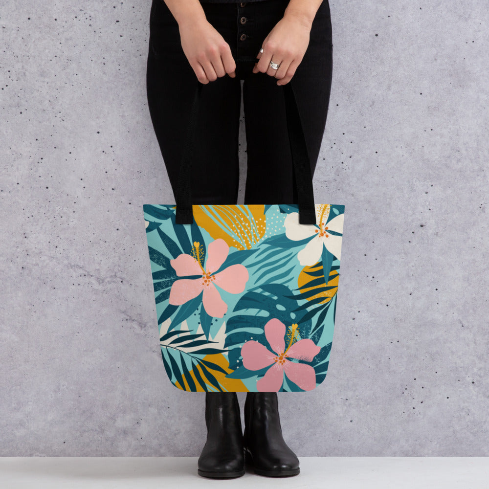 Hibiscus Tote Bag