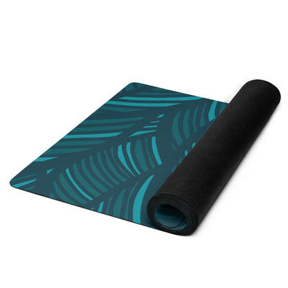 Dark Palm Yoga Mat